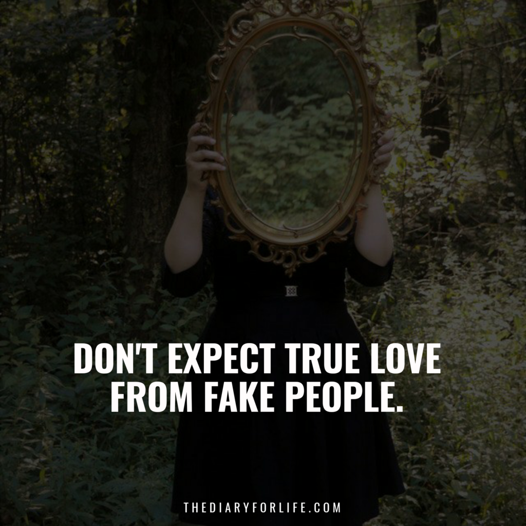 fake love quotes 