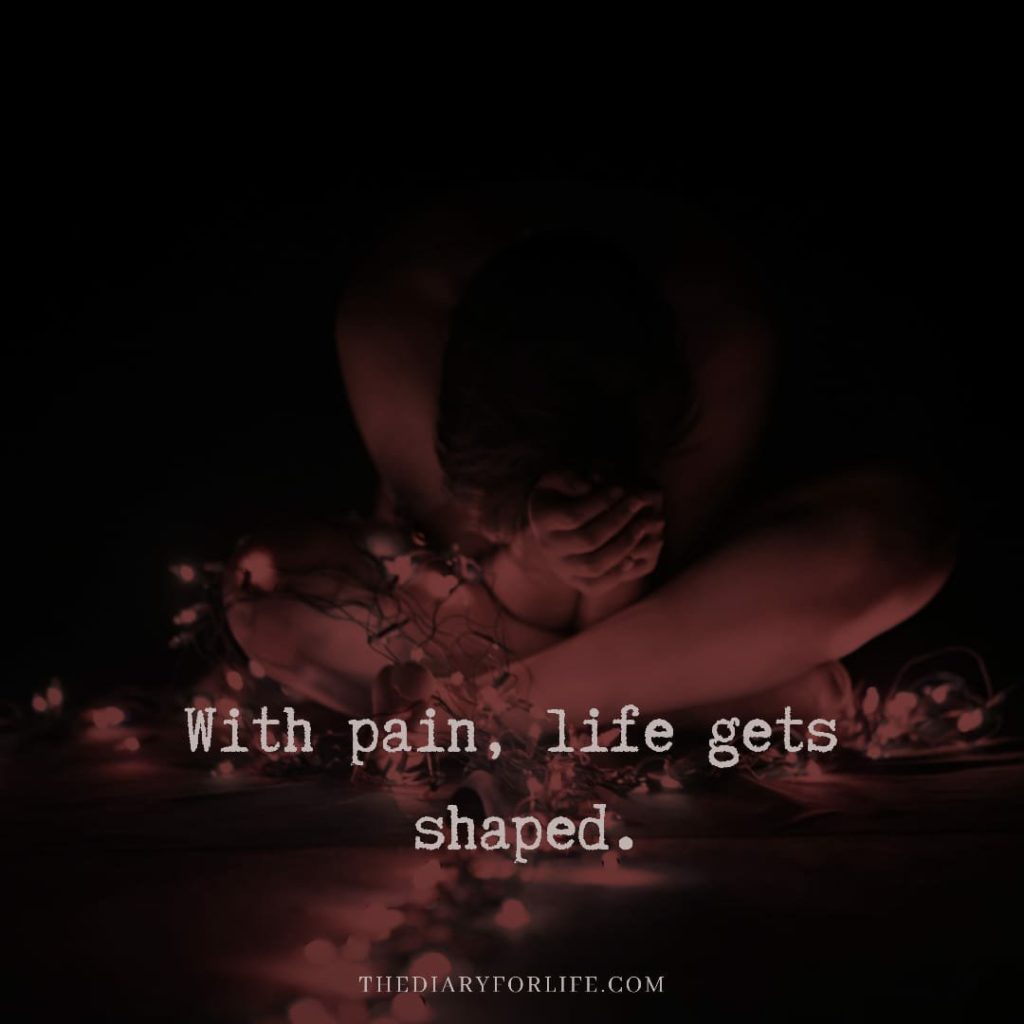 Sad quotes about pain