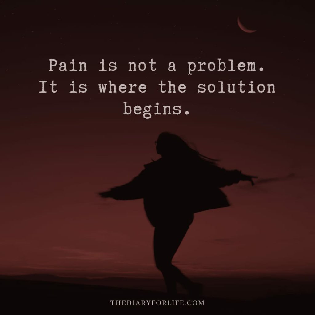 Sad quotes about pain