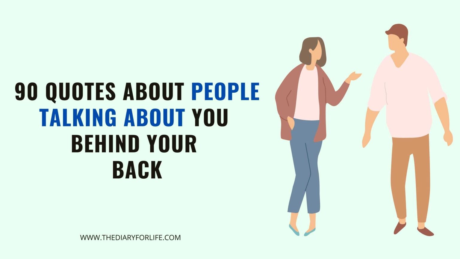 100+ Quotes About People Talking About You Behind Your Back