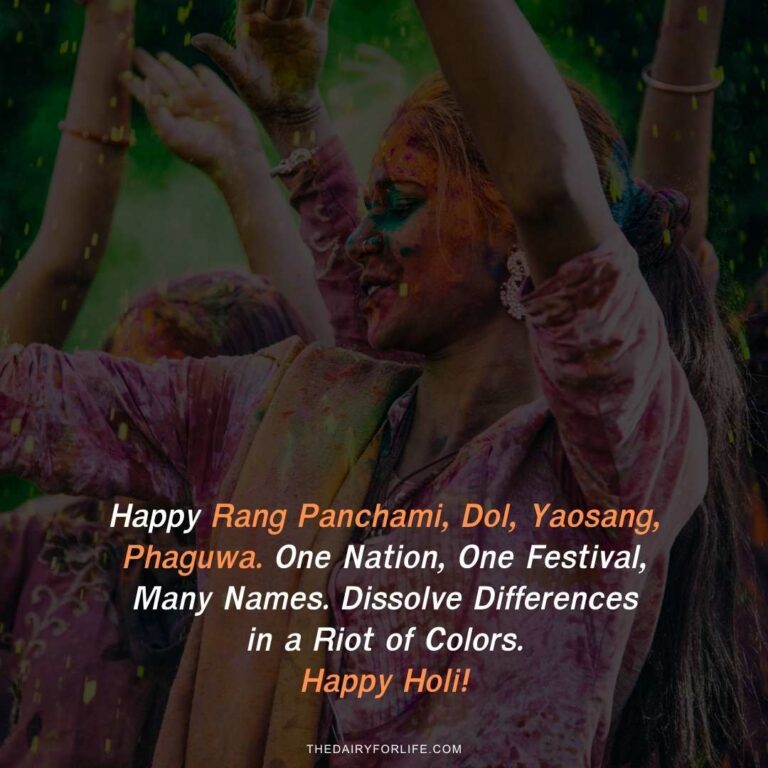 50+ Perfect Holi Quotes For Instagram With Images