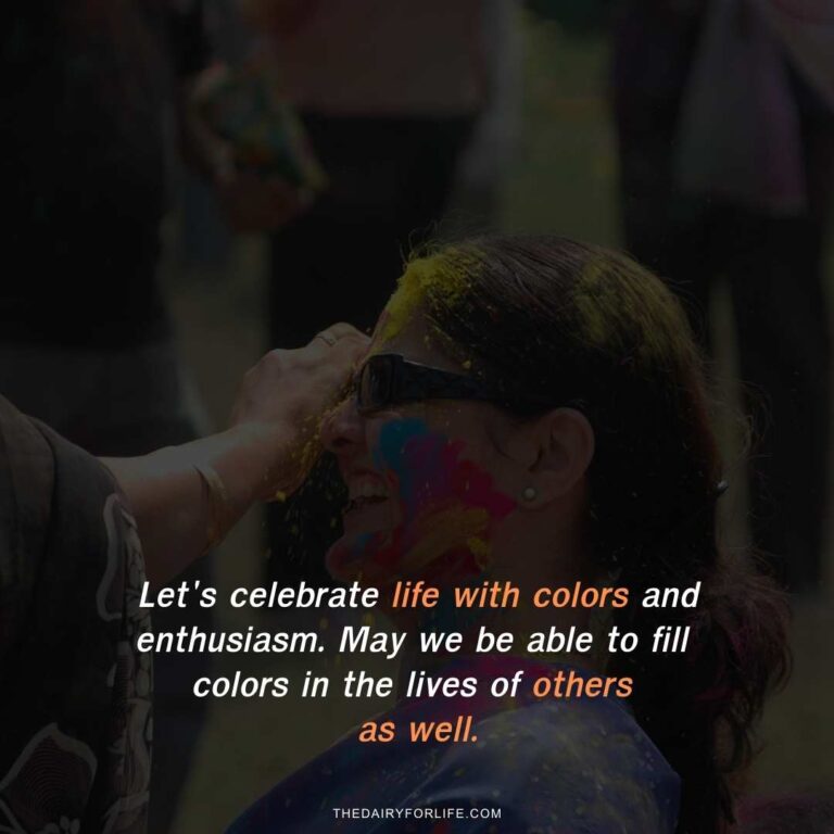 50+ Perfect Holi Quotes For Instagram With Images