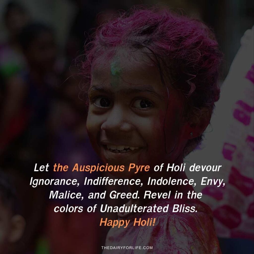 25 Perfect Holi Quotes For Instagram With Images