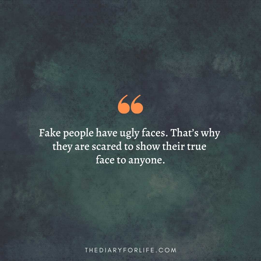 100+ Meaningful Fake People Quotes & Sayings - ThediaryforLife