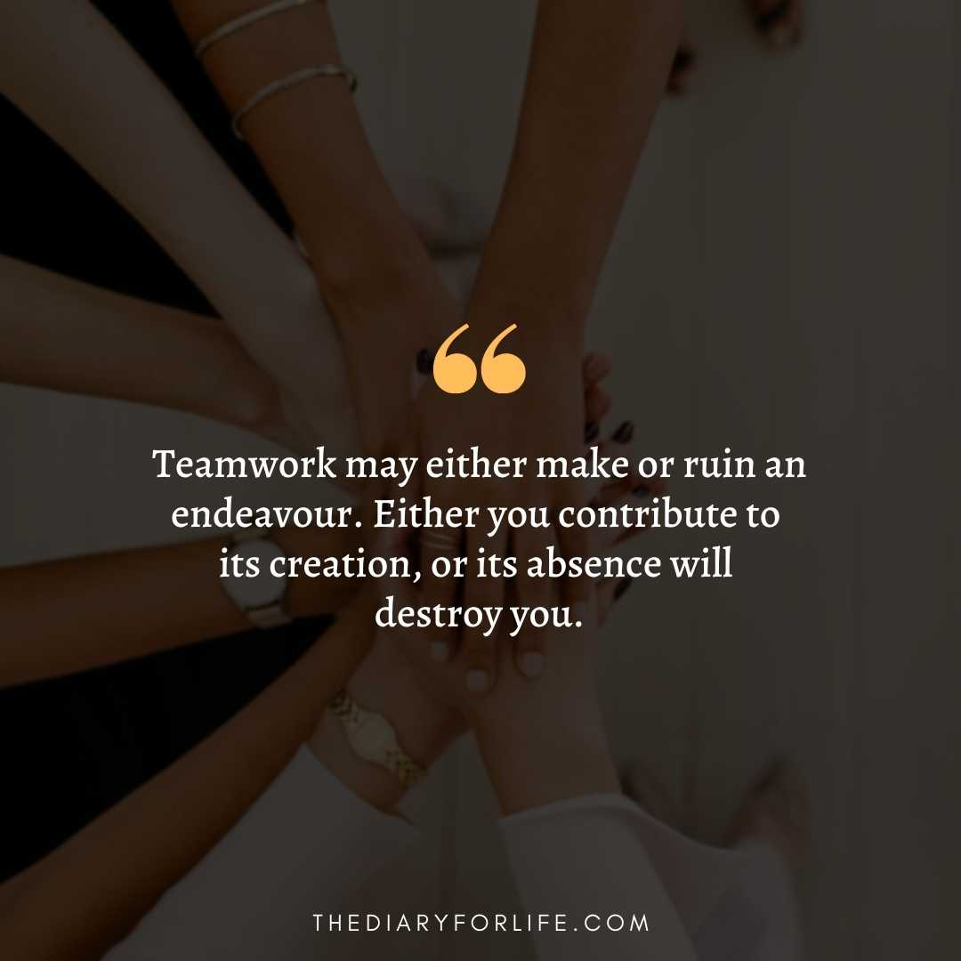 50+ Inspirational Quotes On Collaboration And Teamwork