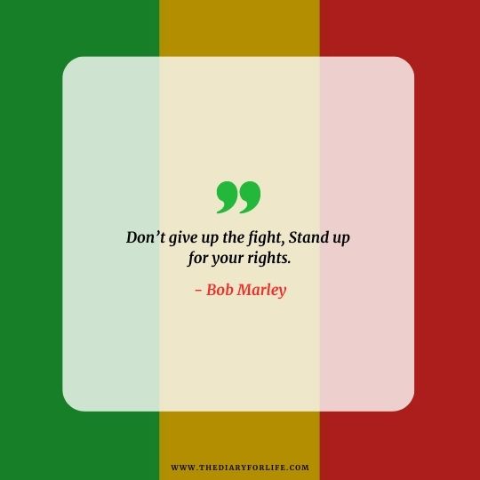 Bob Marley Quotes About Love And Life