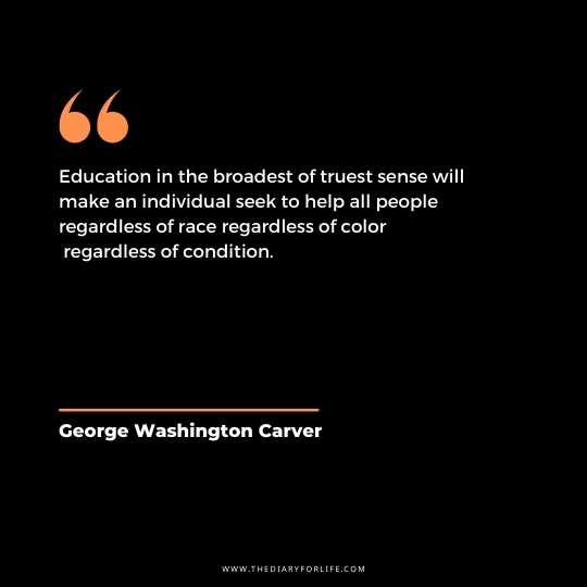 George Washington Carver Quotes