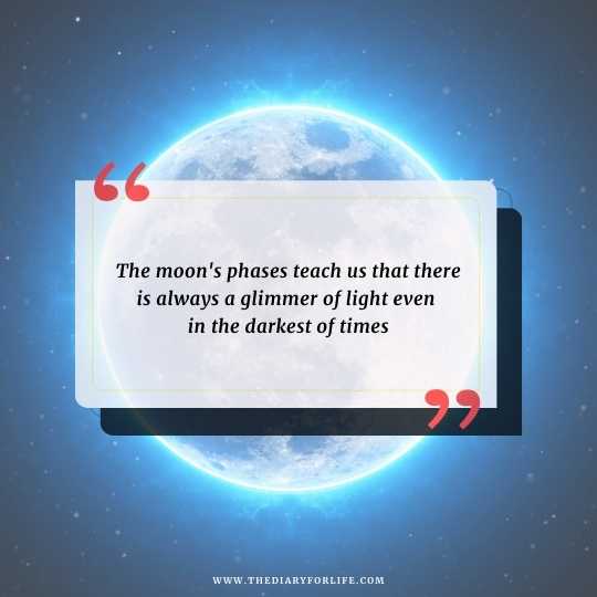 Quotes about the moon and the stars