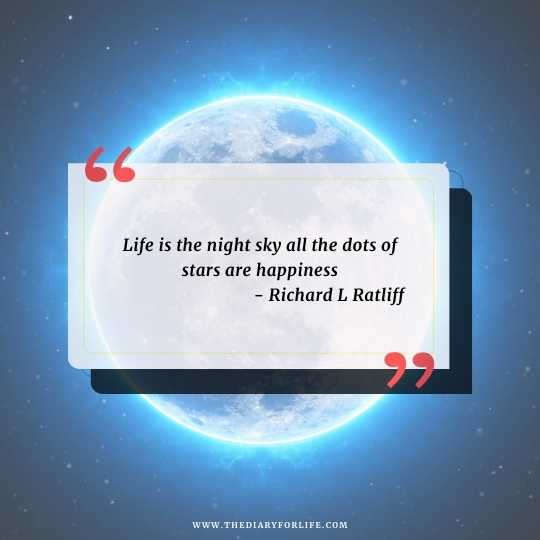 Quotes about the moon and the stars